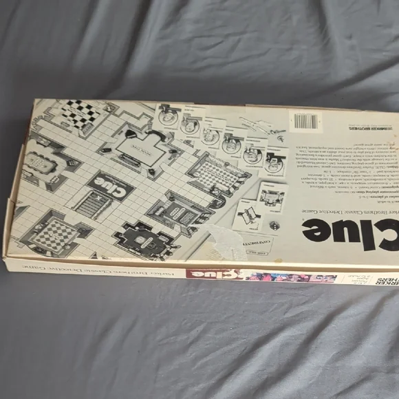Board Game - Classic Mystery with Green Board Vintage 1986 - Picture 4 of 4